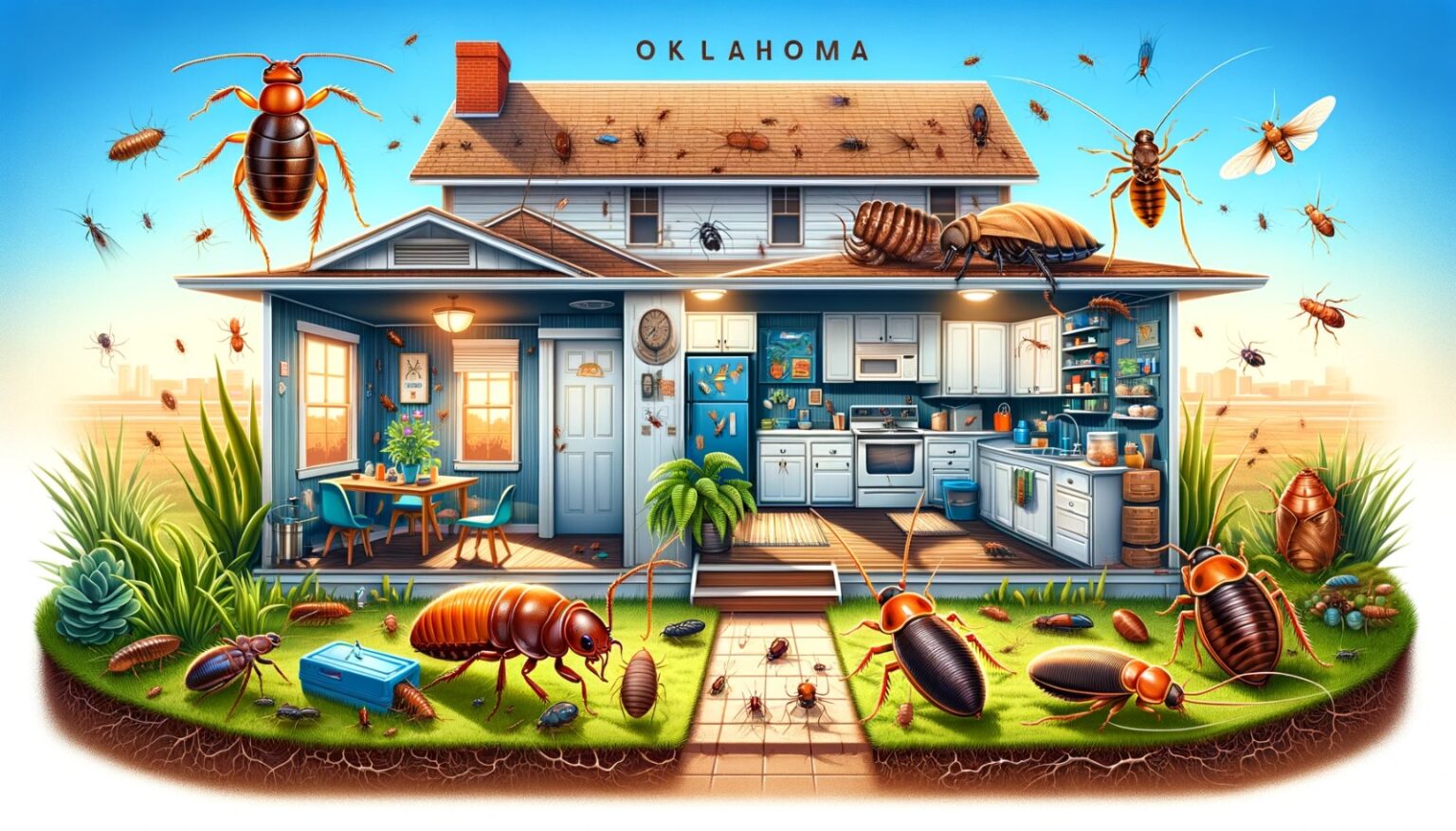 Common House Bugs in Oklahoma A Comprehensive Guide