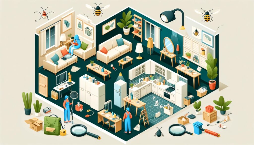 how to prepare for a pest inspection