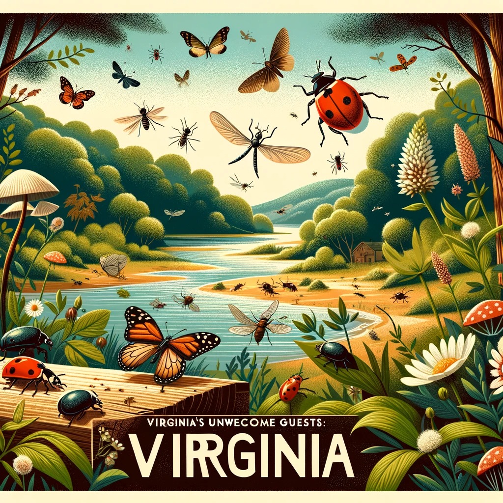 most common bugs in virginia